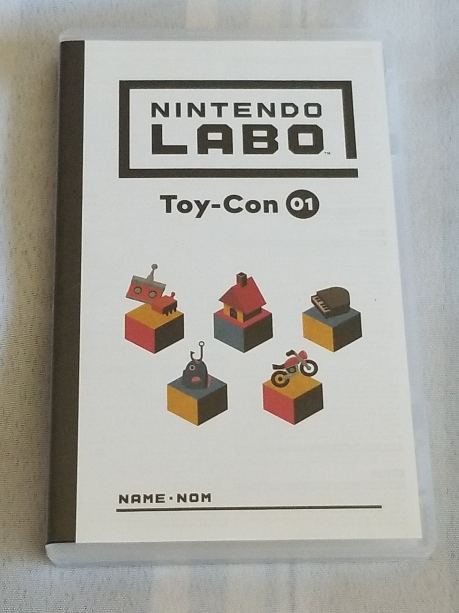 Nintendo LABO Toy-Con 01 Nintendo Switch Game Cartridge And