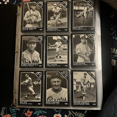 1991 Conlon TSN The Sporting News Complete Set in Binder (330) 