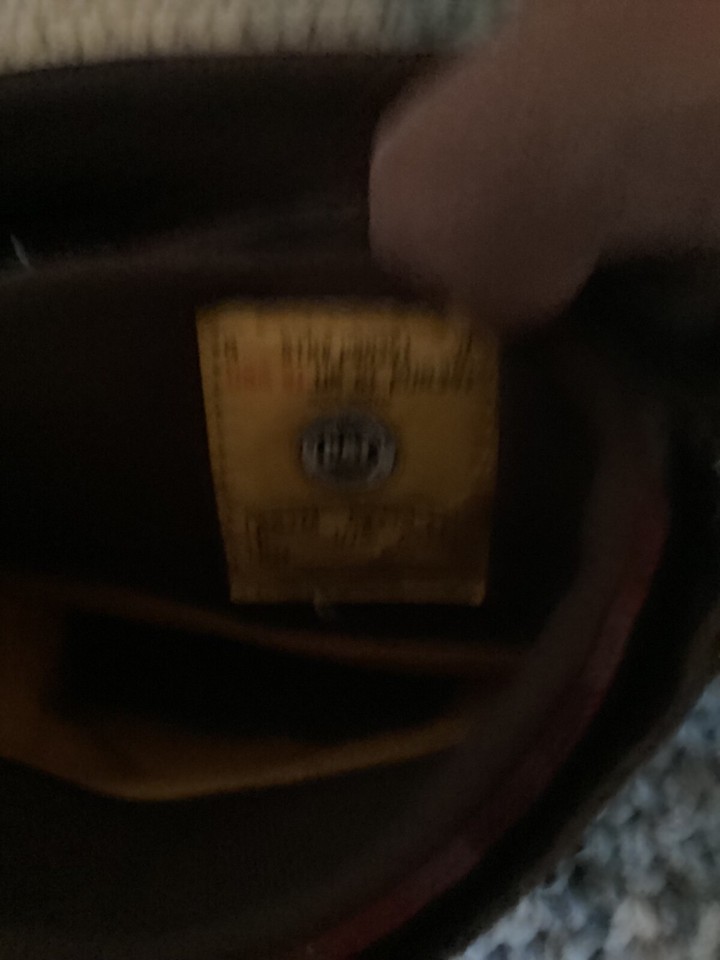 Caterpillar P90391 Brown Lined Steel Toe Boots Size 8.5 Wide eBay