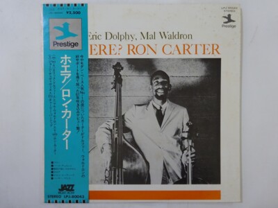 30%OFF Ron Carter With Eric Dolphy,Mal Waldron Where? Prestige LPJ-80043 Japan