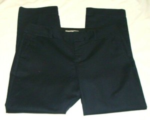 BANANA REPUBLIC Dark Blue "MARTIN Fit" CROP/Ankle Pant Sz 8 (26 Inch Inseam)*