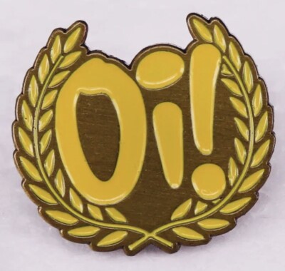 Oi UK Punk Punk Reggae Ska Metal Enamel Pin Badge Pub Casuals UK Subs Sham 69