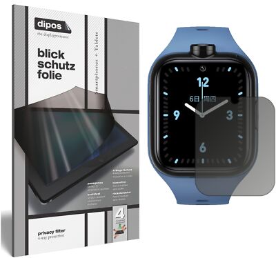 Schutzfolie für Xiaomi Mi Kids Watch 4 Pro mit Sichtschutz Blickschutz Folie