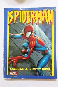 02 Libro Para Colorear Y Actividad Marvel Spiderman Ebay