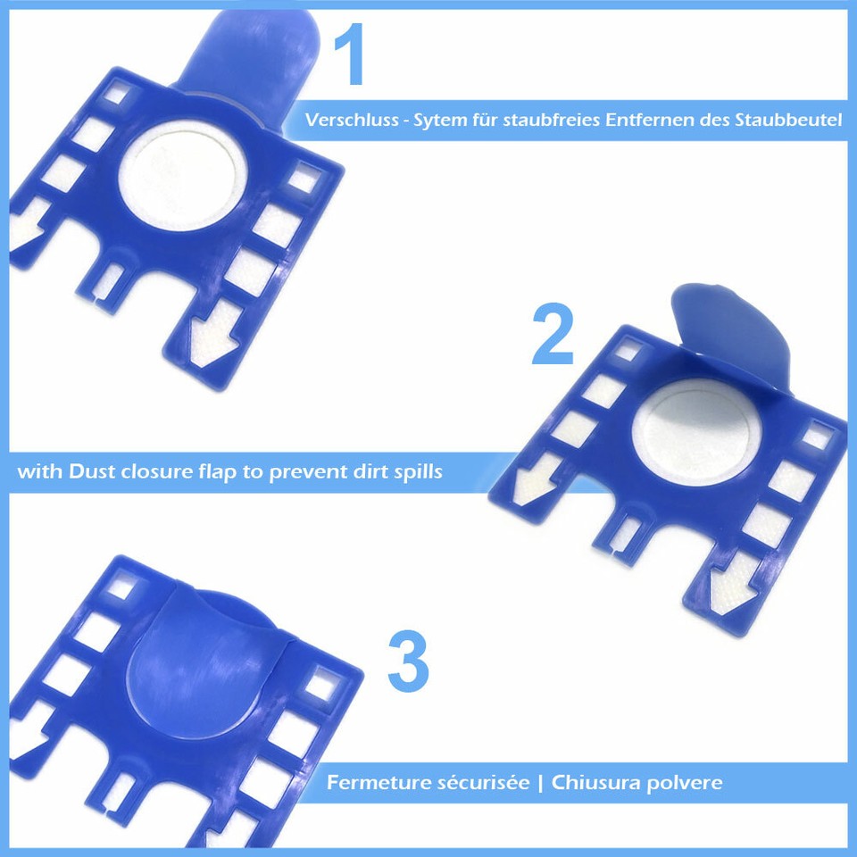 20 Premium Staubsaugerbeutel Für Miele S658 Blue Moon eBay