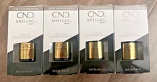 CND Shellac Original Top Coat 0.5 FL OZ / 15mL - Pack of 4