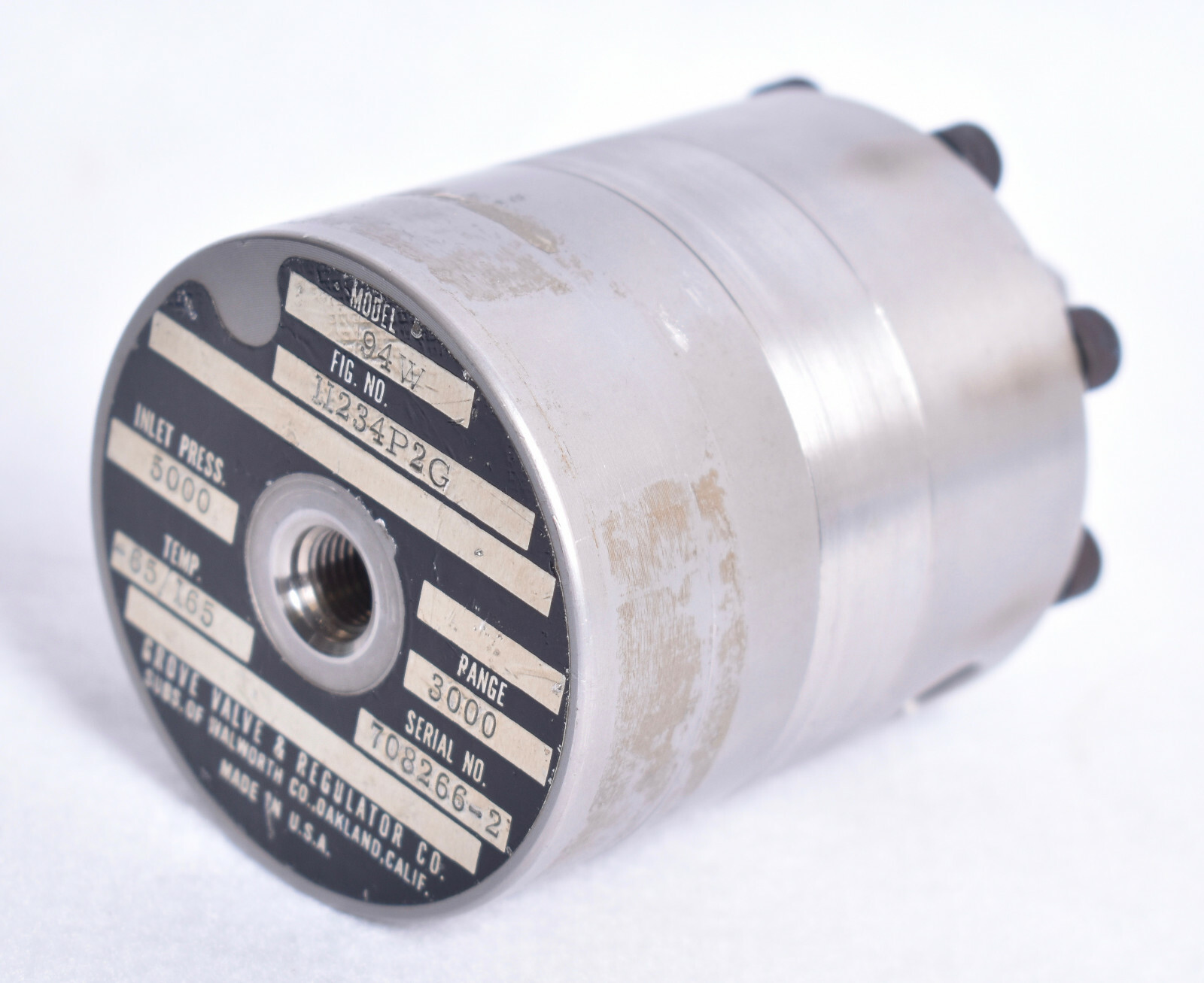 GROVE Valve 94 Pressure Reducing Regulator 11234P2G for sale online eBay