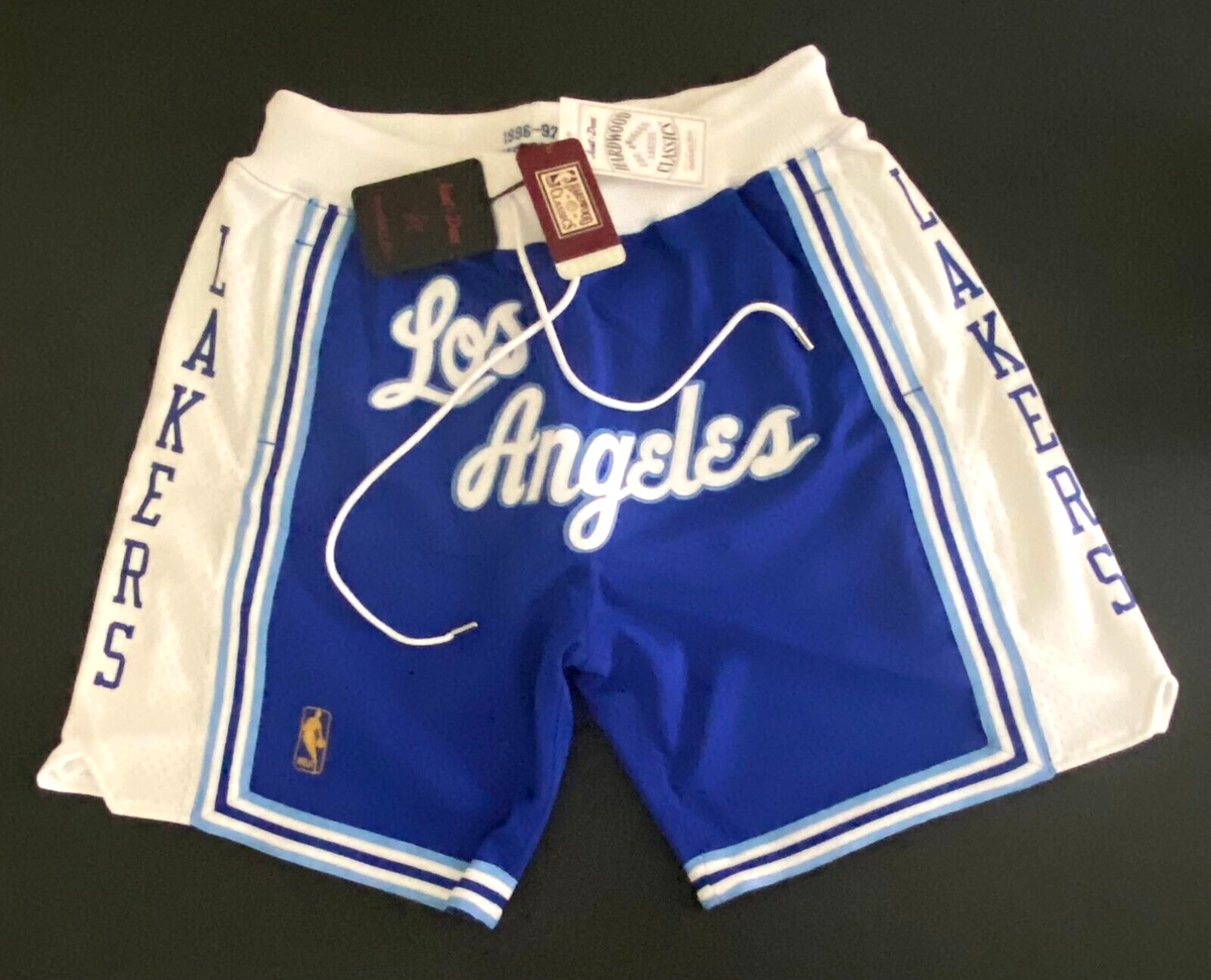 AUTHENTIC MITCHELL NESS x JUST DON x NBA LAKERS SHORTS KOBE