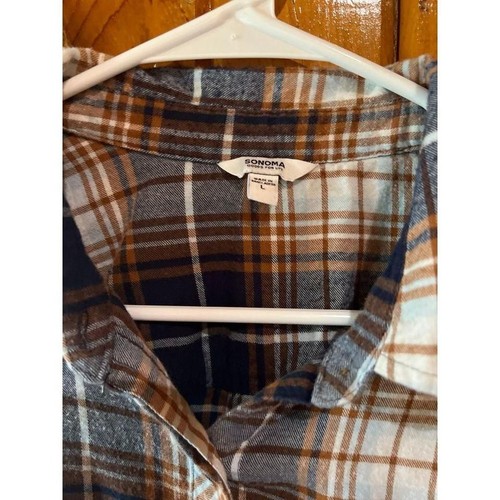 Sonoma flannel woman's size L - Picture 3 of 3