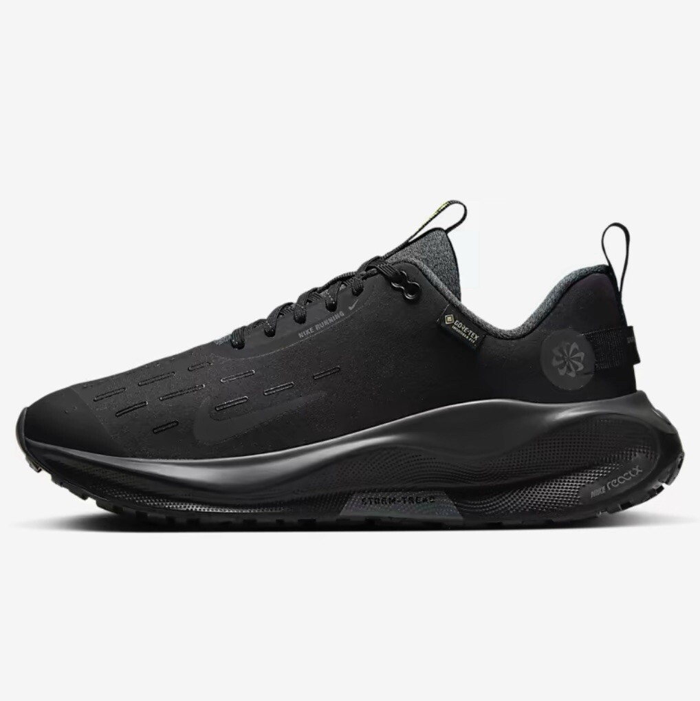 Nike ReactX Infinity Run 4 GTX Triple Black HQ0264 001 New Nike ReactX Infinity Run 4 GTX Triple Black HQ0264 001 New