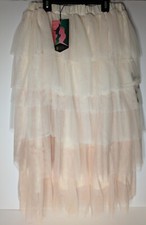 Adult Wicked Tulle Graphic Skirt Pink Gradient Tiered X Paul Tazewell Size XS