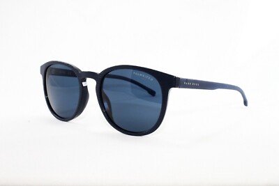 Boss Hugo Boss Sunglasses Men's Round 922S AVS Striped Blue 51mm Polarized NEW
