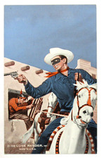 1950 Lone Ranger color exhibit card "JAILBREAK"