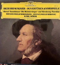 Richard Wagner LP Ouverturen & Vorspiele/DG 2531 214 Vinyl Record LP NM 1979