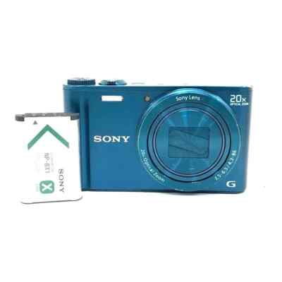 MINT] SONY Cyber-Shot DSC-WX300 Blue Compact Digital Camera