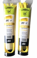 Qty 2- 12 Ct. Weed Warrior Heavy Duty Crimped Trimmer Line .095” D x 17” L *NIB*