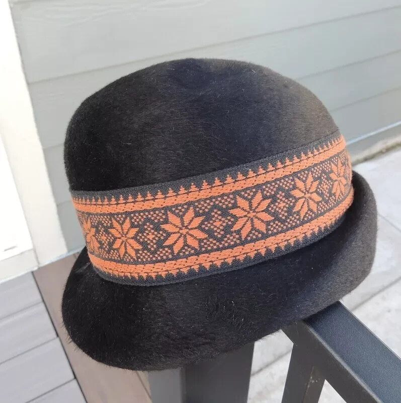 Wool Hat Italy Brown Hat]Bonnet Line Italy Wool Hat main image 4