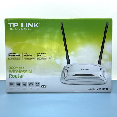 TP-Link TL-WR841N 300Mbps Wireless N Router   Sealed New