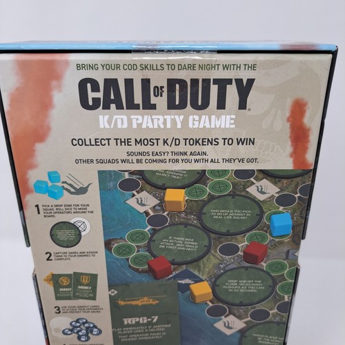 Call of Duty Black Ops K/D Party Board Game Sealed Wilder 17+ 3-5 Players 2022 - Picture 5 of 11