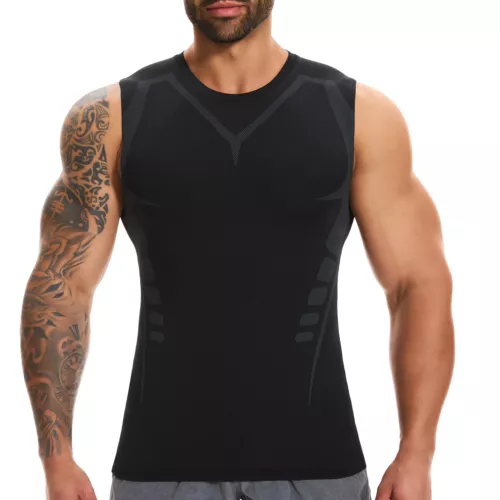 Mens Gym Muscle Singlets Workout Tank Top Bodybuilding Sleeveless Tee - Picture 25 of 30