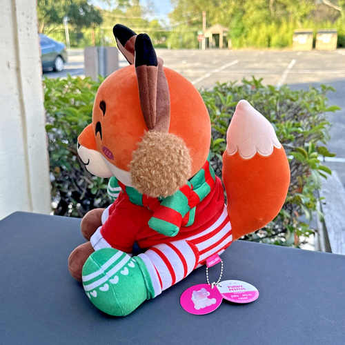 NWT Youtooz FUNDY FESTIVE Jschlatt FOX Plush 1 Ft 12" Sold Out Limited Edition - Picture 2 of 7