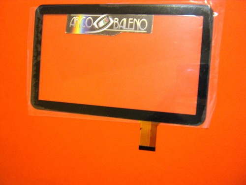 Vetro Touch Screen Di Ricambio Per Tablet Lisciani Mio Tab MIOTAB MP0101788 - Completo Di Biadesivo
