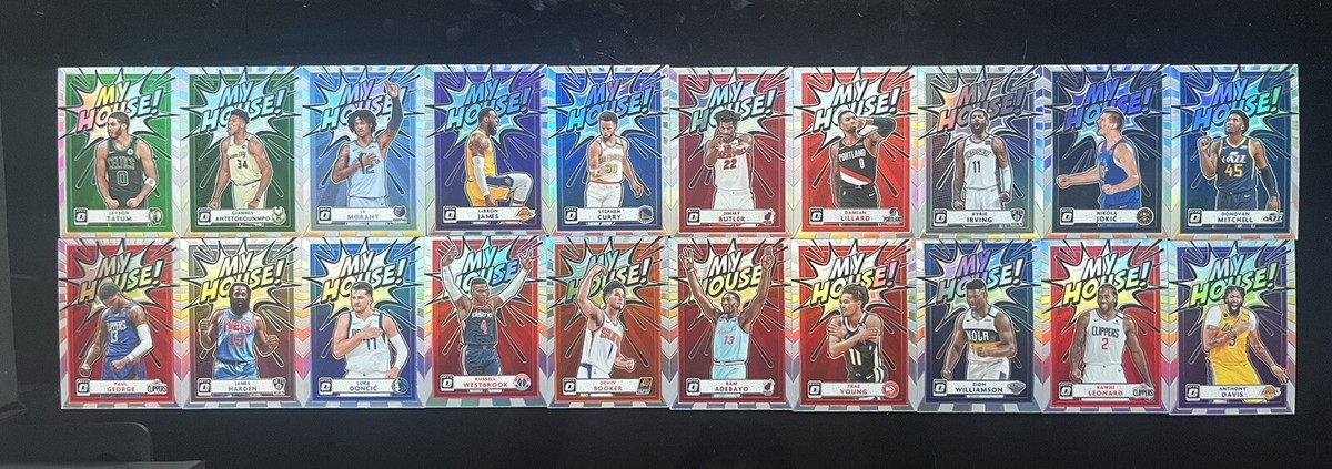2020-21 Donruss Optic My House Holo Complete Set 1-20 Lebron James