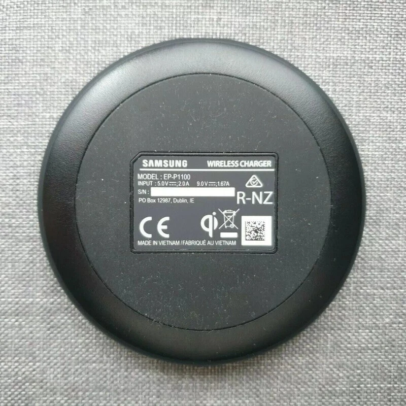 Original Samsung EP-P1100 Wireless Charger - Desktop Dock Adapter (Black) NEW - Image 3 of 4