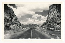 Grand Coulee Highway at Eagle Rock, Washington RPPC