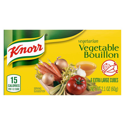 Cube Bouillon, Vegetable, 6 Cubes, 2.1 Oz