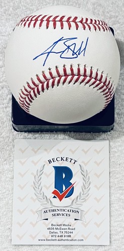 SPECTACULAR LICENSED JOSH BELL BECKETT AUTHENTICATED SIGNED NEW MANFRED BASEBALL