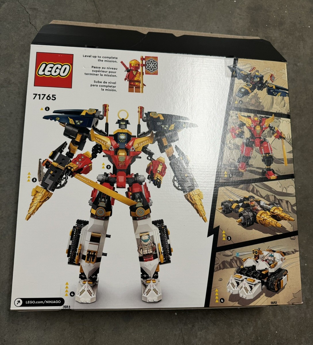 Lego Ninjago Ninja Ultra Combo Mech 71765 - EMPTY BOX ONLY | eBay