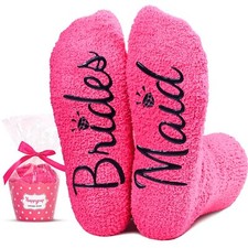 Bridesmaid Gifts Maid Of Honor Socks Bride Tribe Wedding Socks Gift Set Women
