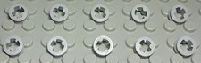 LEGO Technic Stopper for Cross Pin or Cross Rod New Gray 10 Pieces (1409 CT)