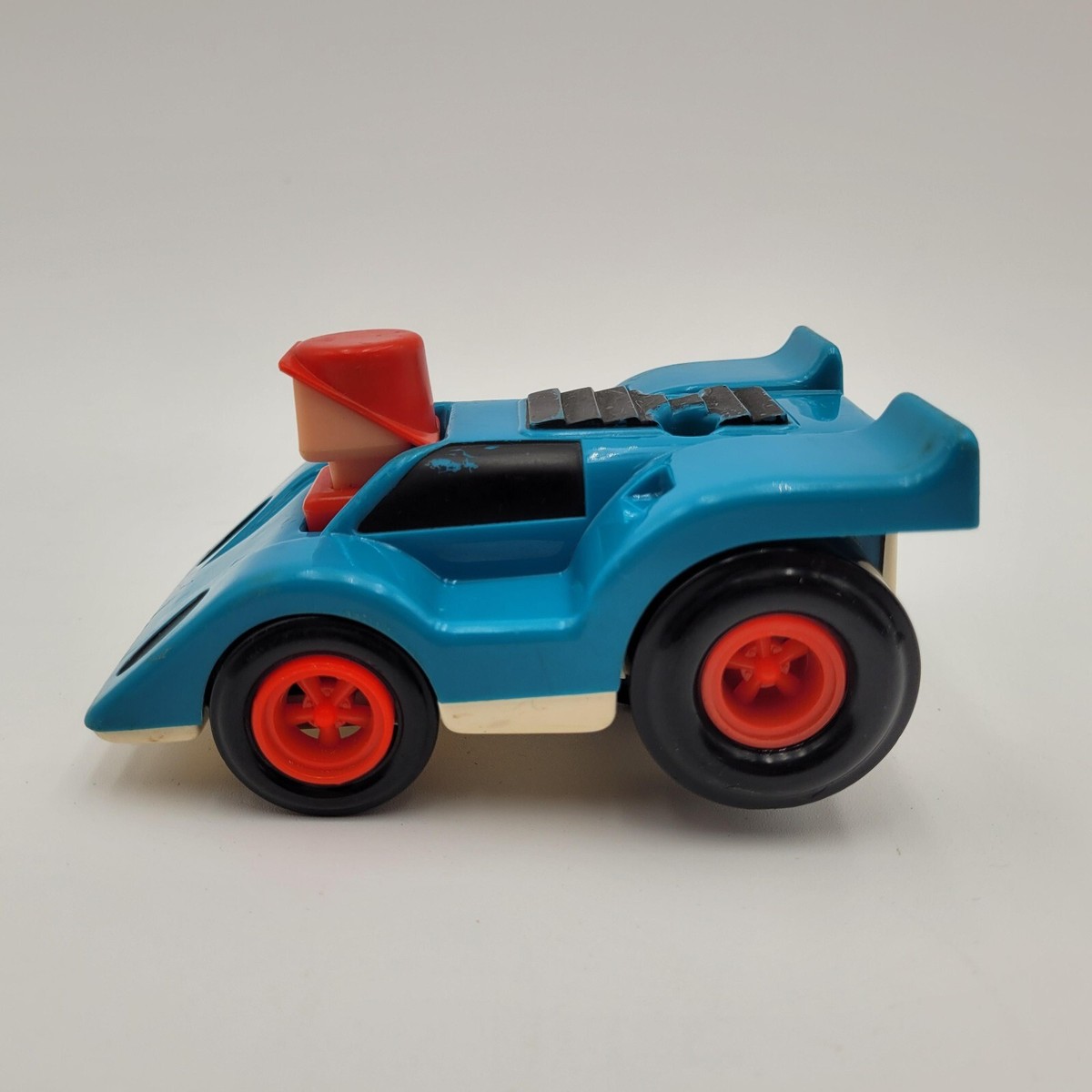Vintage 1972 Kenner General Mills Blue Short Snort Toy Car w