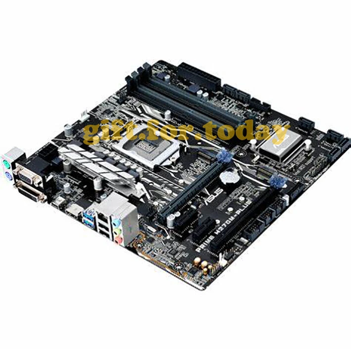 Asus PRIME H270M-PLUS Intel H270 LGA 1151 Motherboard DDR4 DIMM USB3.1 Micro ATX - Image 3 of 4