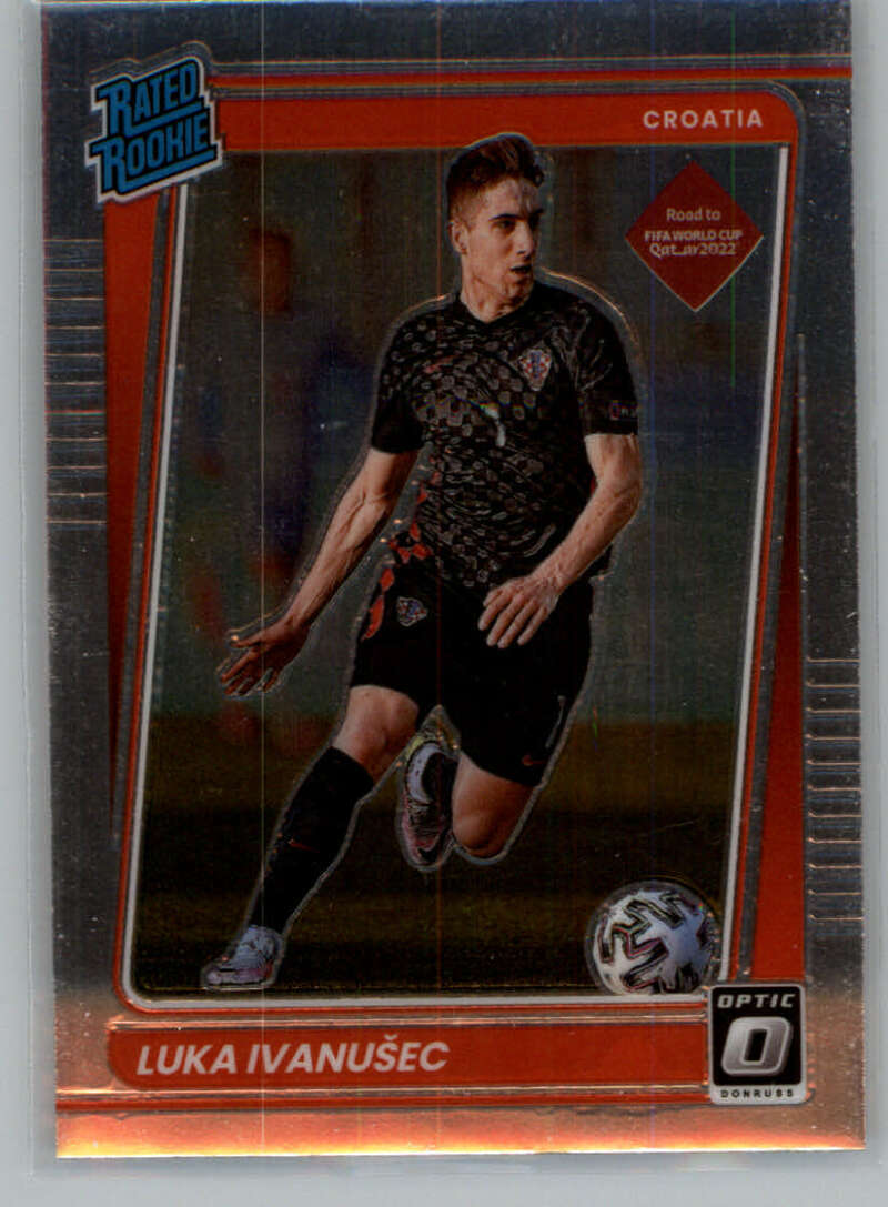 2021-22 Donruss Road to Qatar Optic #200 Luka Ivanusec Croatia Rookie