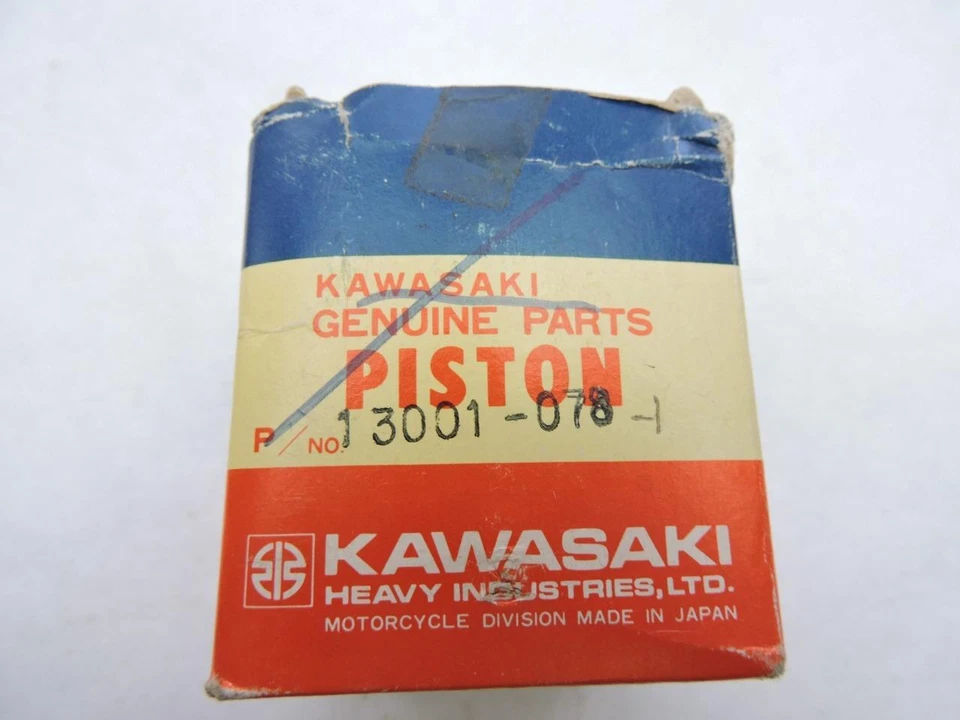 Pistón Kawasaki 13001-078 NOS, STD KZ400-A1 KZ400-A2 KZ400-D3 KZ400-S3 W18950 Foto 2 de 4