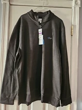 GREG NORMAN ACTIVE LIFE MENS PULL OVER SIZE XXL IN BLACK