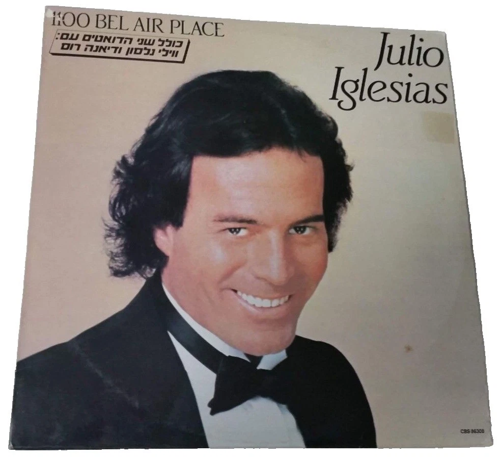 Julio IGLESIAS Rock cantautor discos de vinilo