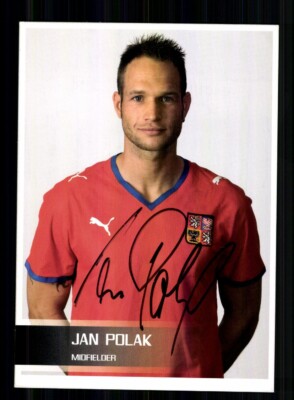 Jan Polak Autogrammkarte Tschechische Republik Original Signiert +A 233998