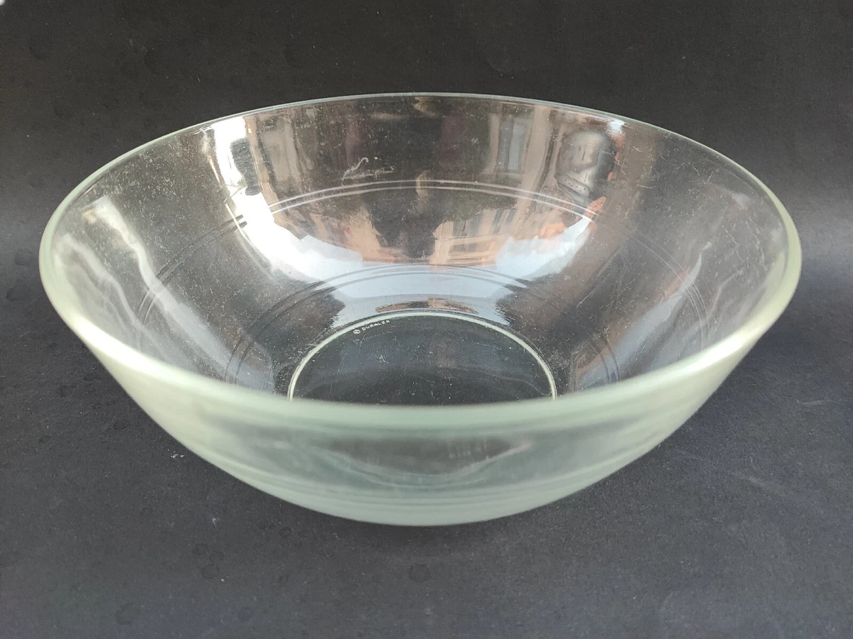 Plat Duralex Publicitaire Vintage - Huile Lesieur - Verre Transparent Années 70