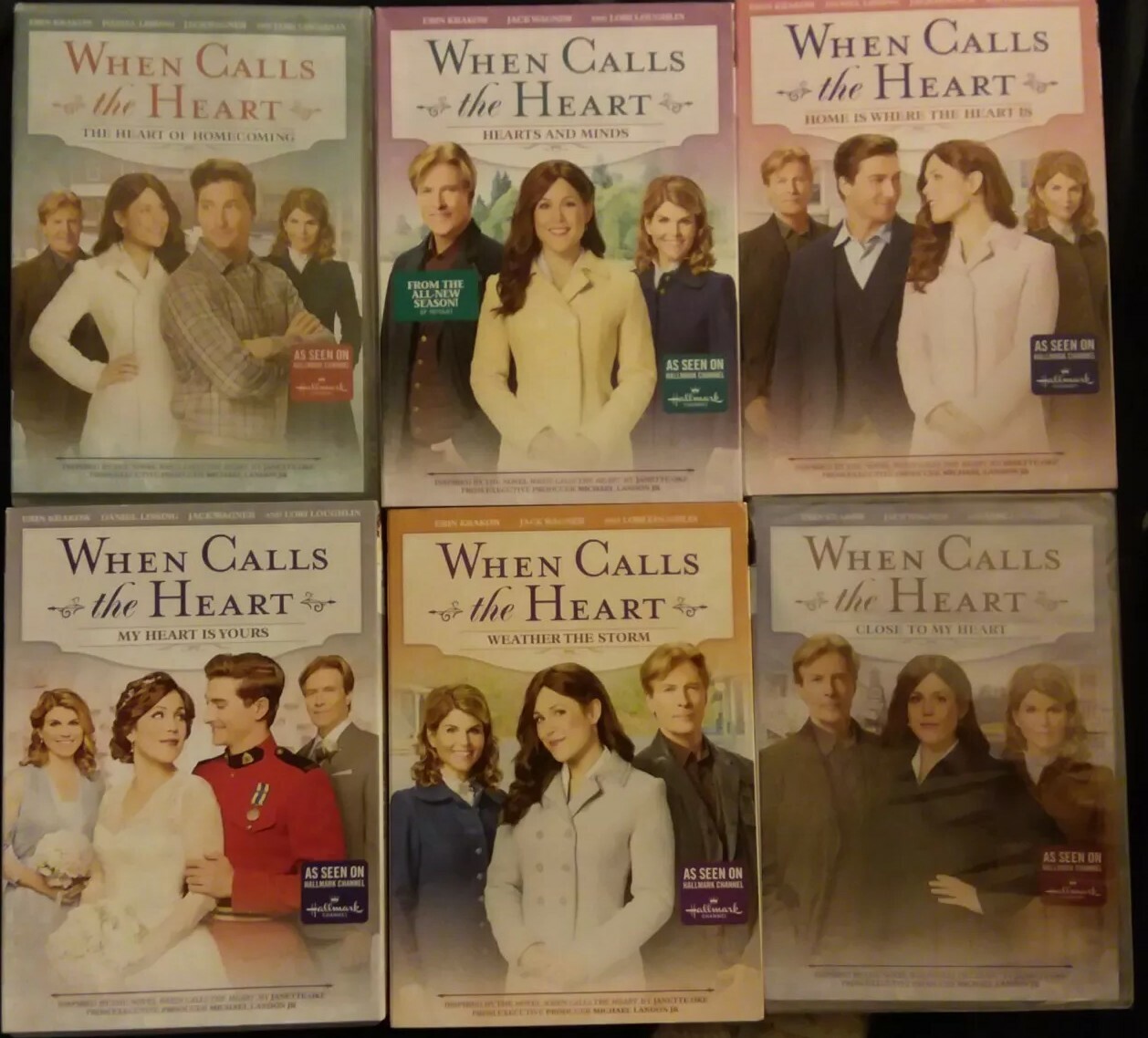 Hallmark+When+Calls+The+Heart+Season+6+Movies+1-5+DVDs for sale online