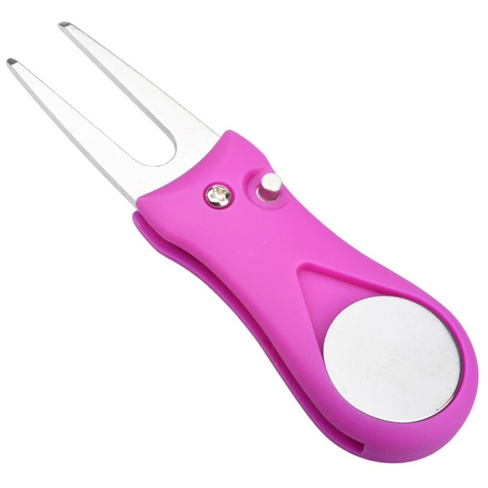 Stainless Steel Golf Divot Tool Versatile Ball Marker Golf Accessories