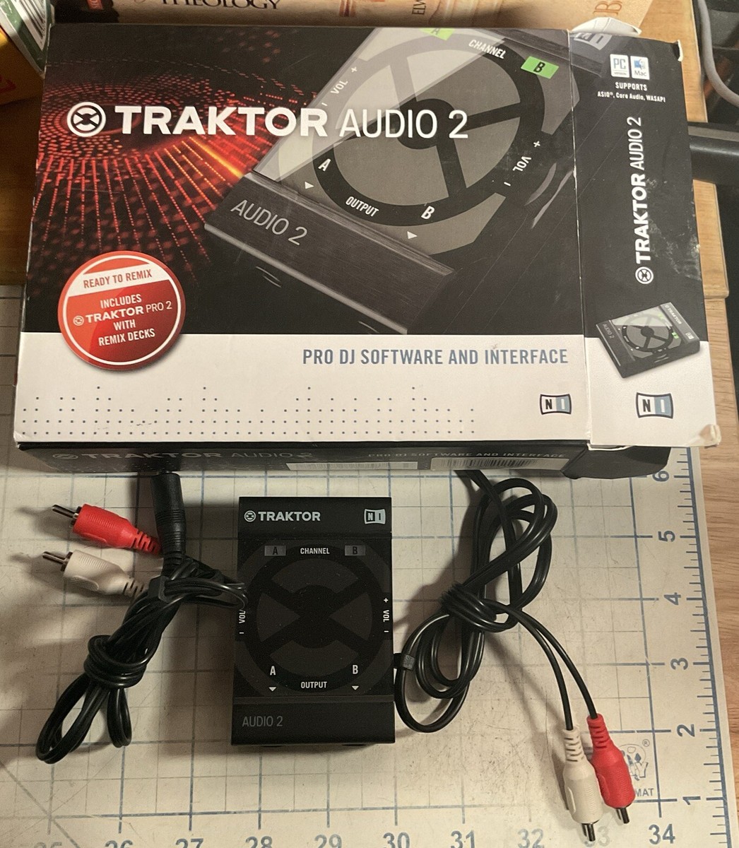 NATIVE INSTRUMENTS TRAKTOR AUDIO 2 audio interface Confirmed