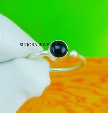 Black Onyx Gemstone 925 sterling silver handmade Gift Ring US size 5 to 13