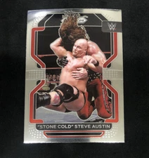 2022 Panini Prizm WWE Wrestling STONE COLD STEVE AUSTIN Base #192 STUNNER