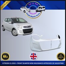 CITROEN C1 2015 > FRONT BUMPER NEW INSURANCE APPROVED OE 1612227580