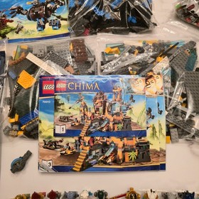 Huge Lot Of LEGO Chima Minifigures & Builds &ndash; Read Description For Details