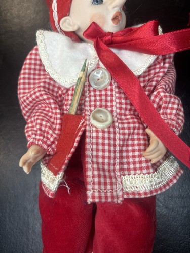 VTG Bisque Porcelain Pinocchio Doll MA.RA.EL Girardi Mariano w Tag Donkey Ears - Picture 8 of 11